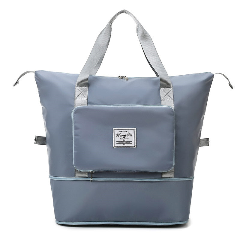 Bolso Viaje Plegable Azul