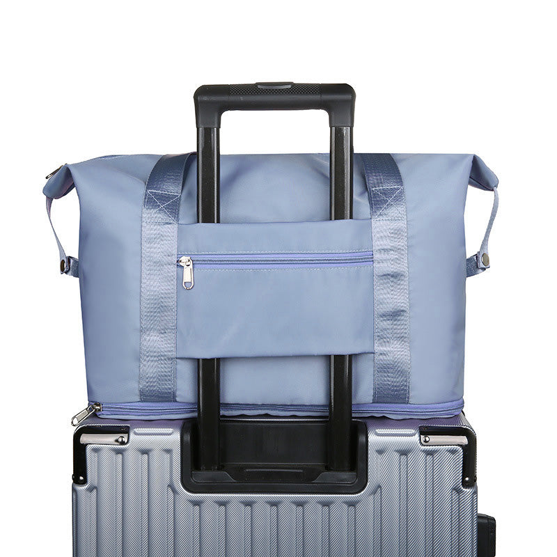 Bolso Viaje Plegable Azul